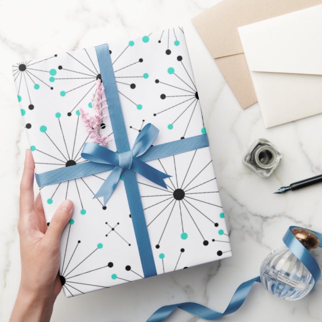 Atomic Festive Geschenkpapier (Schenken)