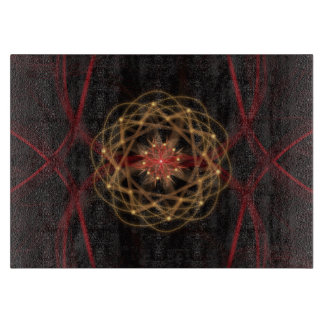 Atomic Fractal Burst Schneidebrett