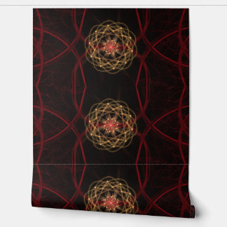 Atomic Fractal Burst Tapete