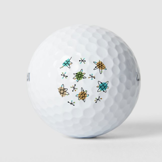 Atomic Golf Balls aus dem Mittelalter Golfball (Vorderseite)