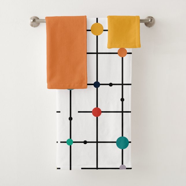 Atomic Grid Badhandtuch Set (Insitu)