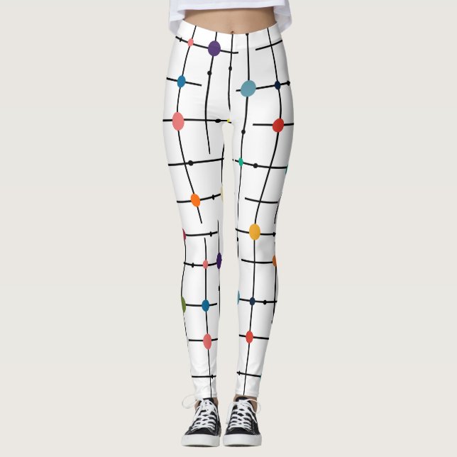 Atomic Grid Leggings (Vorderseite)