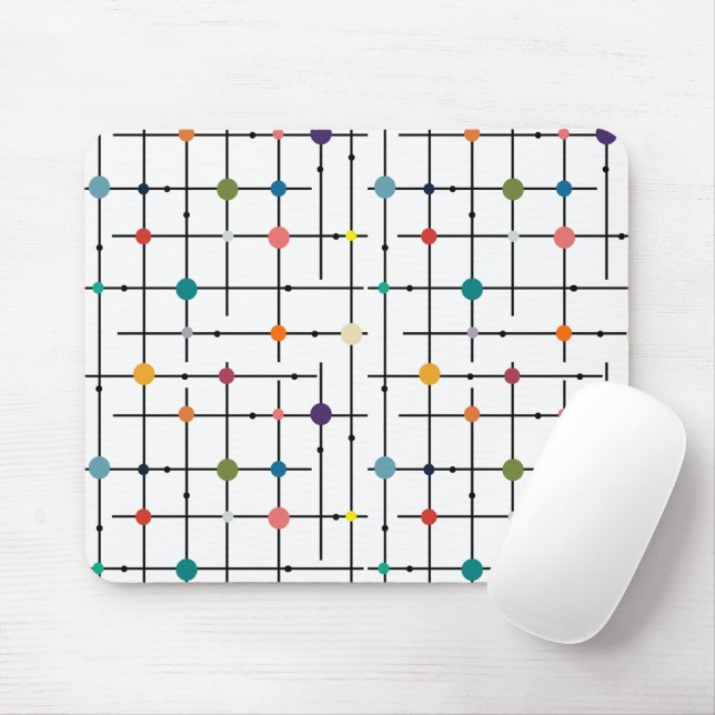 Atomic Grid Mousepad (Mit Mouse)