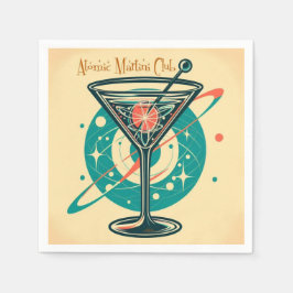 Atomic Martini Club Serviette
