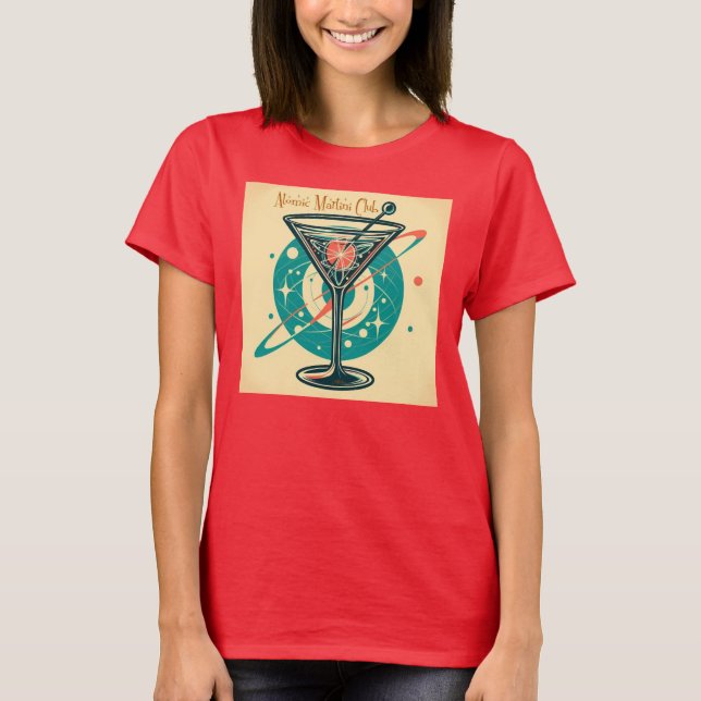 Atomic Martini Club T-Shirt (Vorderseite)