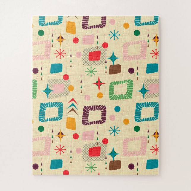 Atomic-Muster der 50er Jahre (Vertikal)