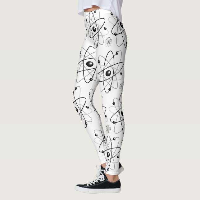 "Atomic Particle" All-over-Leggings Leggings (Links)