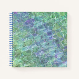 atomic sea glass : notizbuch