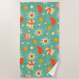 Atomic Summer Solstice Beach Towel Strandtuch