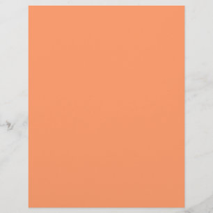 Atomic Tangerine (einfarbig) Flyer