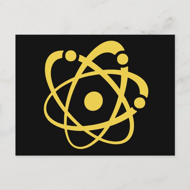 Atomic Wonk Postkarte (Vorderseite)