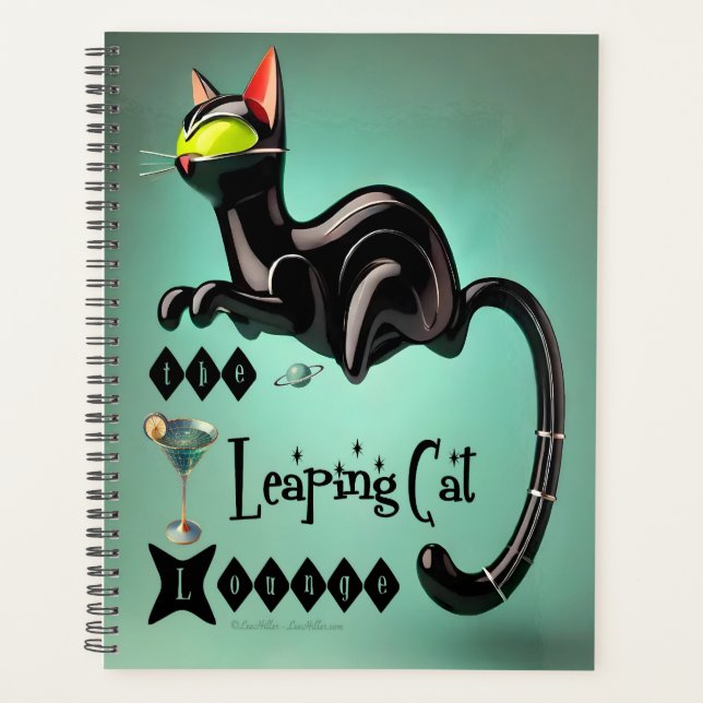 Atomique Futuriste Le Leaping Cat Lounge (Devant)