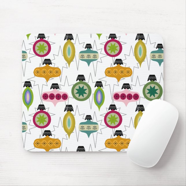 Atomische Ornamente Mousepad (Mit Mouse)