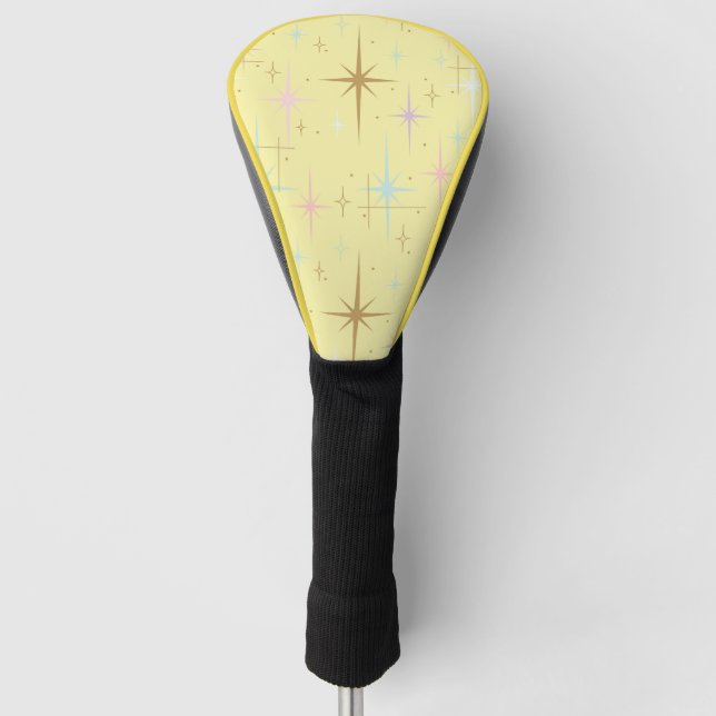 Atomische Sternexplosion Golf Headcover (Vorderseite)