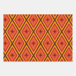 Atomische Sternexplosionen des Mitteljahrs auf Ret Geschenkpapier Set