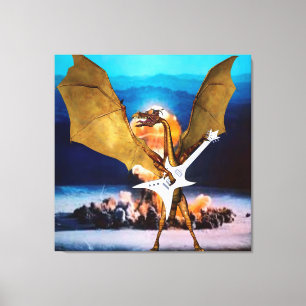 Atomischer Drache Leinwanddruck