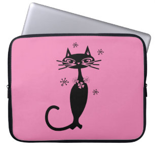 ATOMISCHER SCHWARZER KATEGORIENLAPTOP SLEEVE 15"
