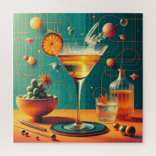 Atomistischer futuristischer kosmischer Sturm Mart
