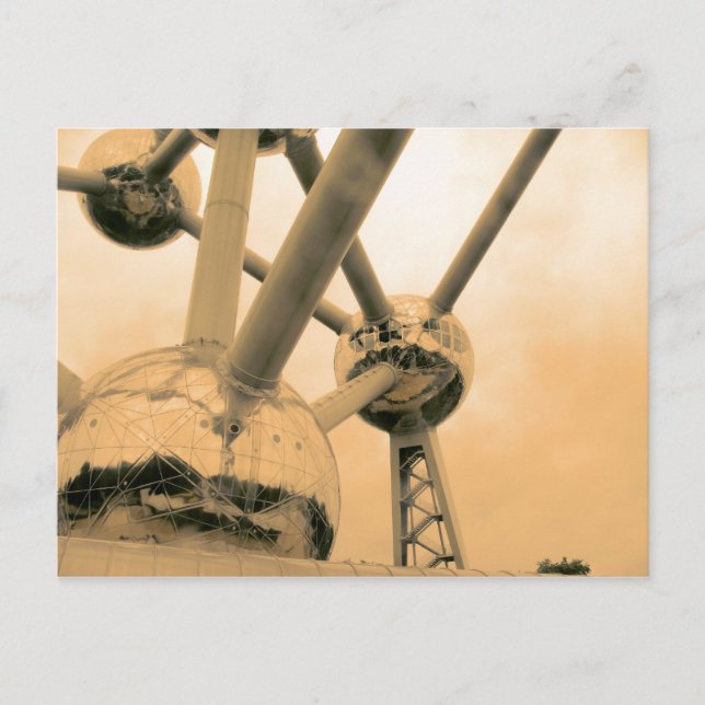 Atomium Brüssel Postkarte (Vorderseite)