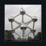 Atomium Magnet<br><div class="desc">Foto des Atomiums in Brüssel,  Belgien.</div>