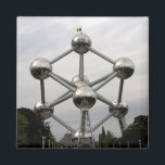 Atomium Magnet<br><div class="desc">Foto des Atomiums in Brüssel,  Belgien.</div>