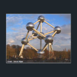 Atomium Postkarte<br><div class="desc">Das Atomium in Brüssel</div>