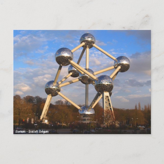 Atomium Postkarte (Vorderseite)