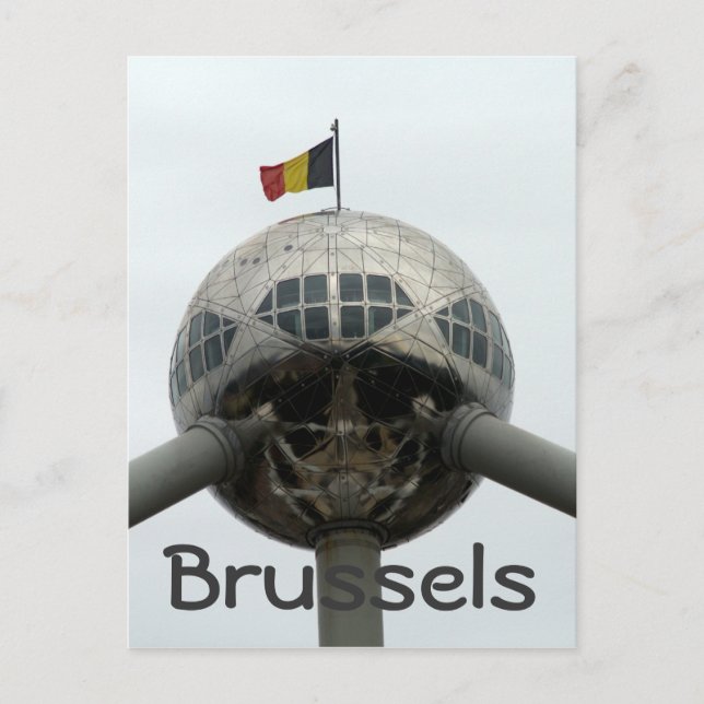 Atomium Postkarte (Vorderseite)