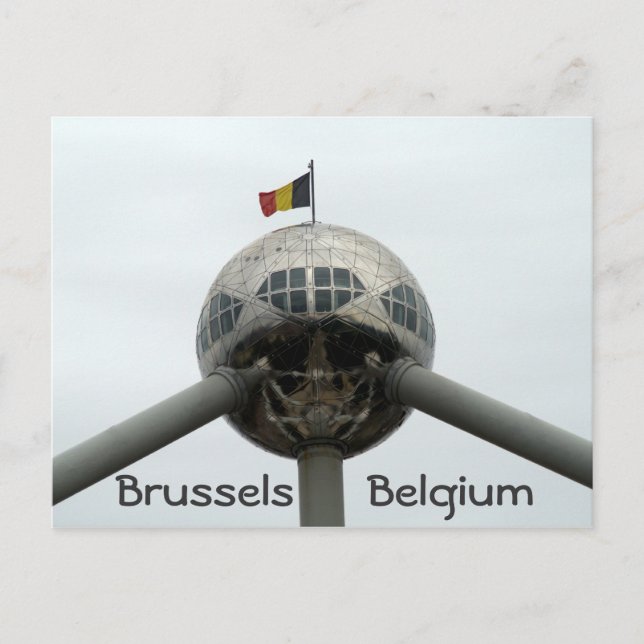 Atomium Postkarte (Vorderseite)