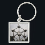 Atomium Schlüsselanhänger<br><div class="desc">Foto des Atomium in Brüssel,  Belgien.</div>