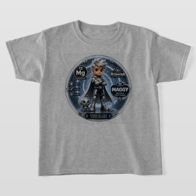 ATOMIVRA Magnesium Charakter  T-Shirt (Ablage )