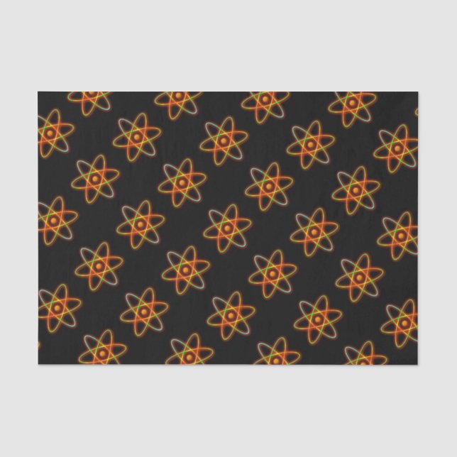 Atomkonzept Seidenpapier (Vorderseite)