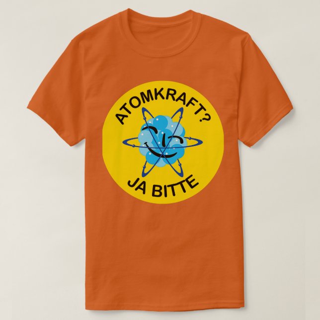 Atomkraft Ja 1 T-Shirt (Design vorne)