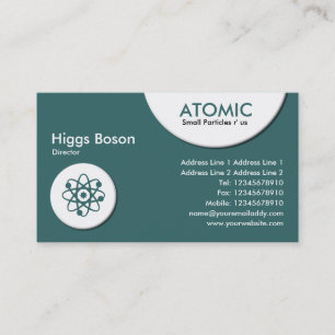 Atomkreise - grün (336666) visitenkarte