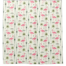Atomoase mit rosa Flamingos II