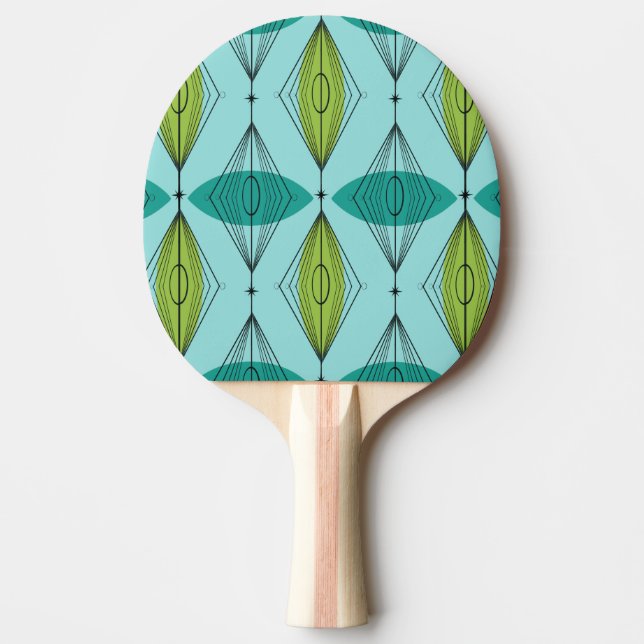 Atomoge und Sternexplosionen Pingpong Paddle Tischtennis Schläger (Vorderseite)
