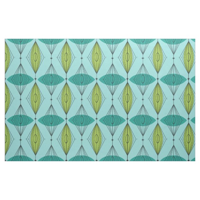 AtomOgee u. Sternexplosion-Baumwollgewebe Stoff (Fat Quarter (45,7 x 55,9 cm))