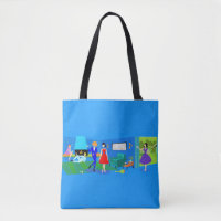Atompalm Springs Cocktail Party Tote Tasche