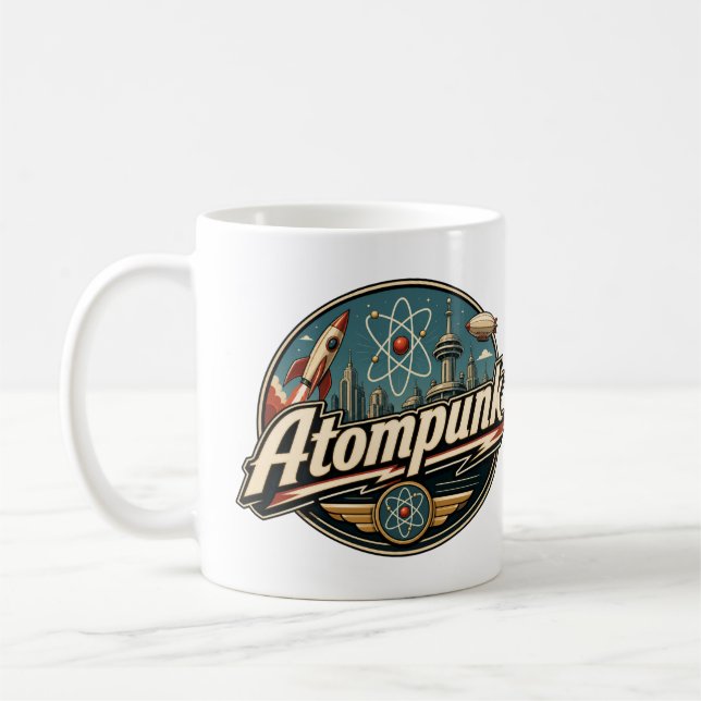 Atompunk Kaffeetasse (Links)