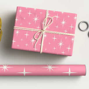 Atomrosa Sternexplosion Geschenkpapier Set