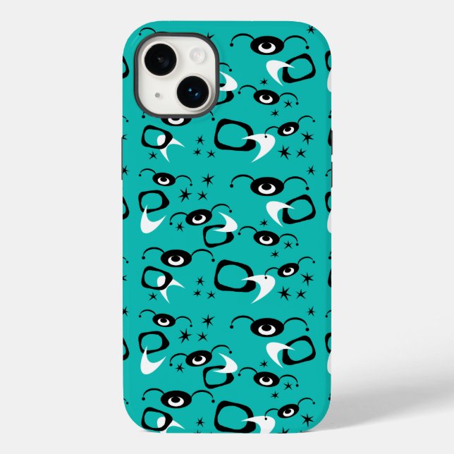 Atomspinnen Case-Mate iPhone 14 Plus Hülle (Rückseite)