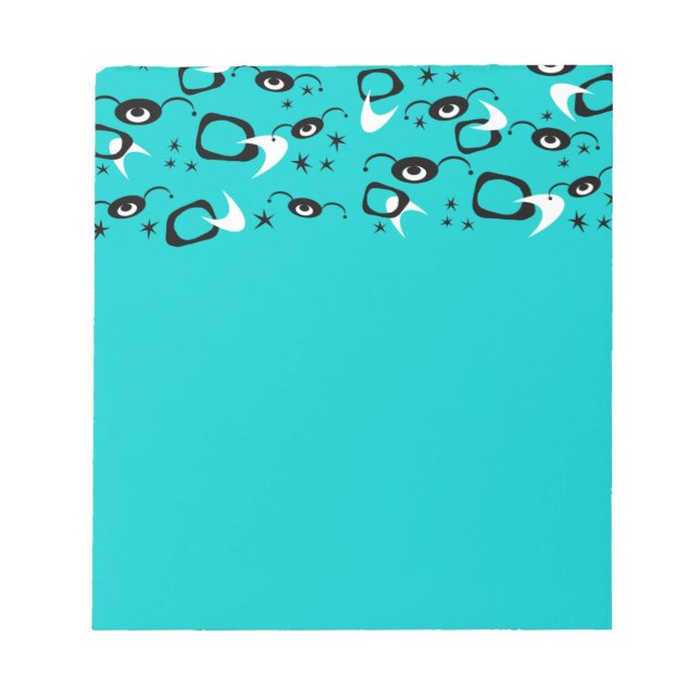 Atomspinnen Notizblock (Vorderseite)