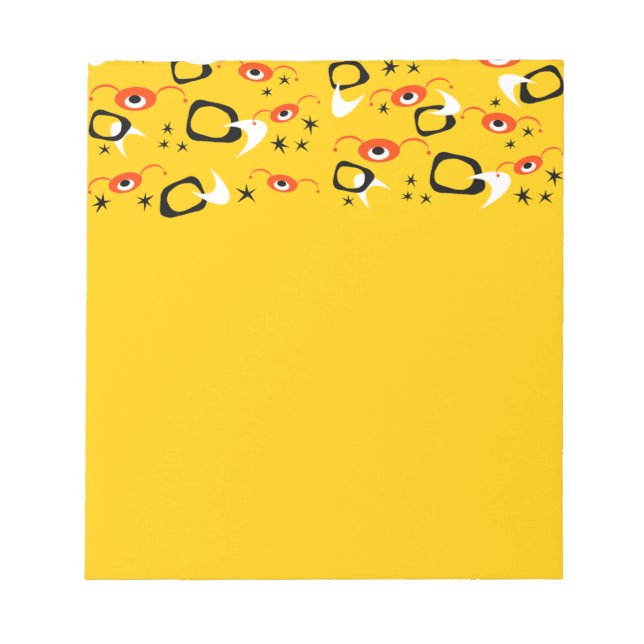 Atomspinnen Notizblock (Vorderseite)