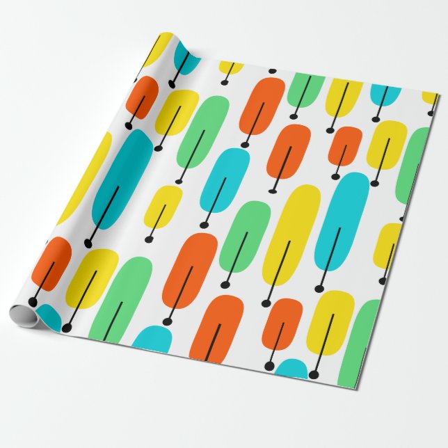 Atomspuren Geschenkpapier (Ungerollt)