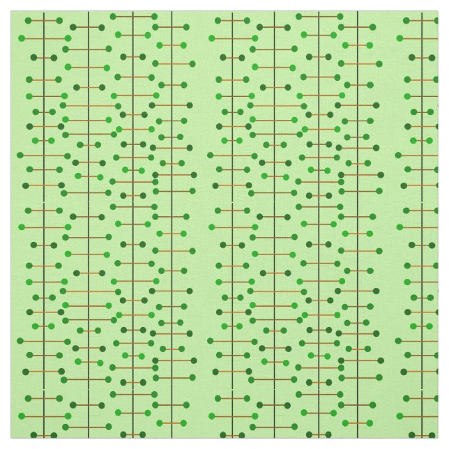 Atomspuren Stoff (Muster)