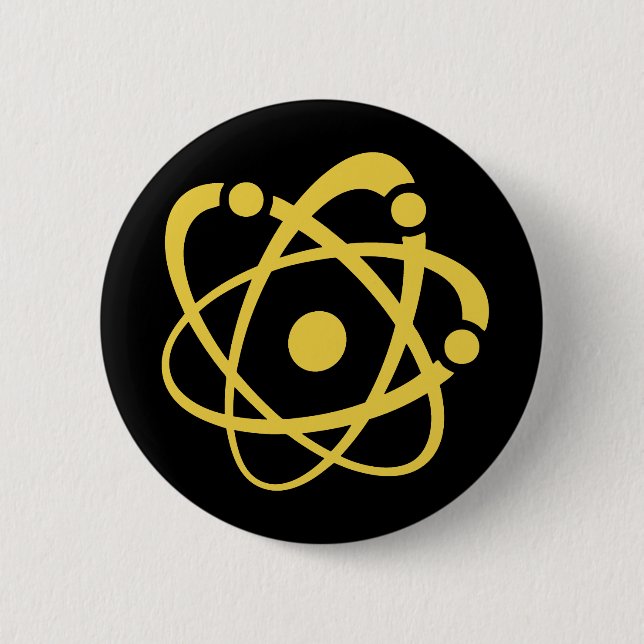 AtomStreber Button (Vorderseite)