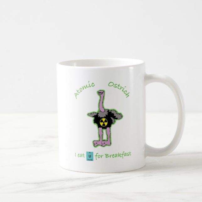 Atomstrich Kaffeetasse (Rechts)