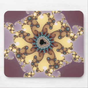 Atomteilchen - Fraktal Mousepad