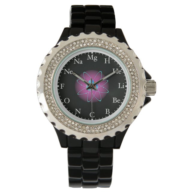 Atomuhr Armbanduhr (Vorderseite)