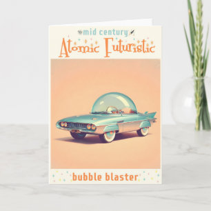Atomwaffenfuturistisches Blasen-Blaster-Auto Karte